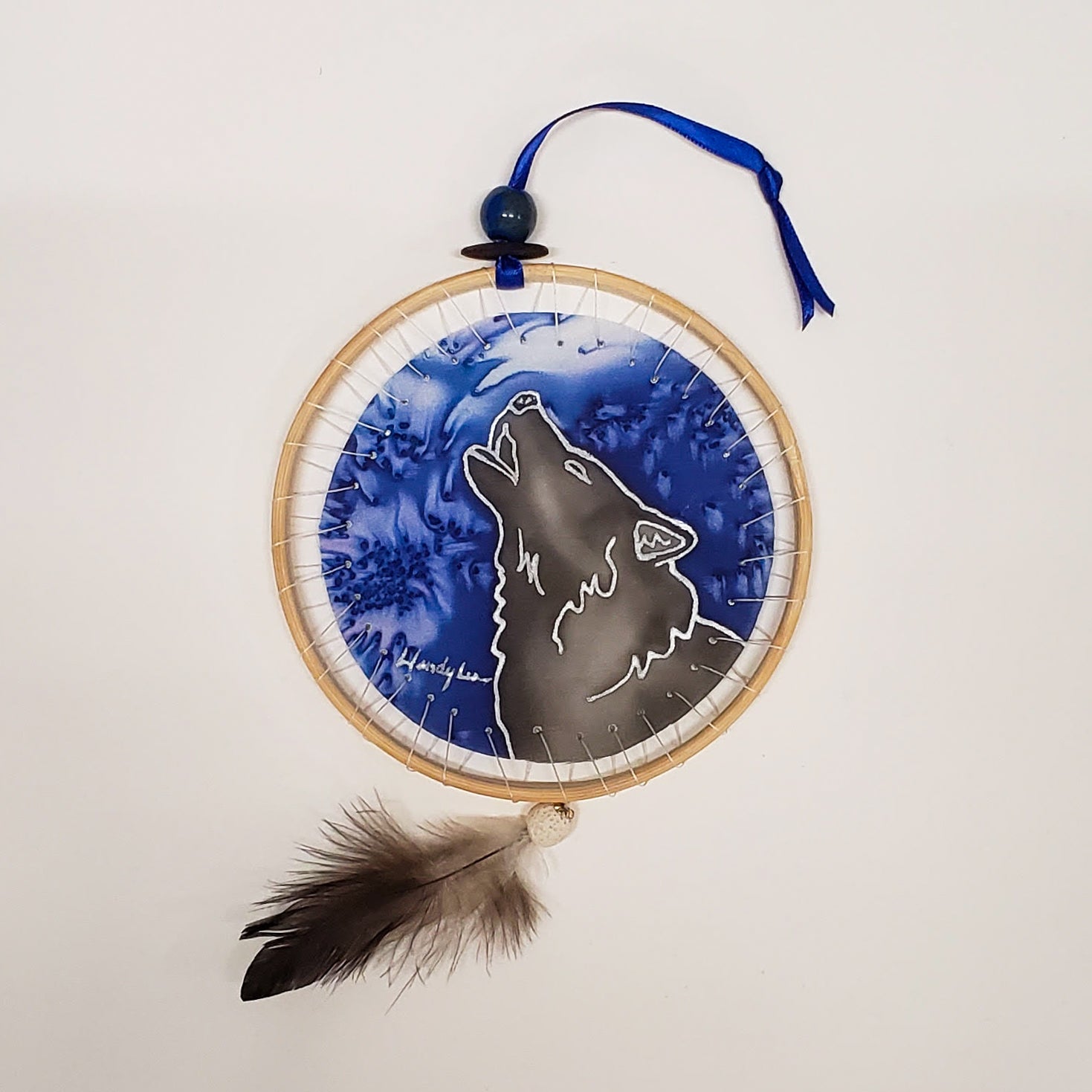 Howling Wolf Ornament